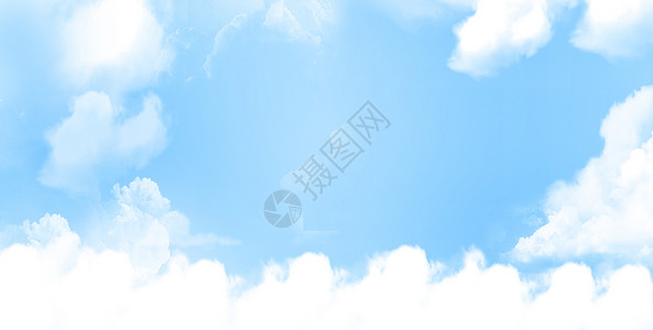 白云阳光蓝天白云设计图片