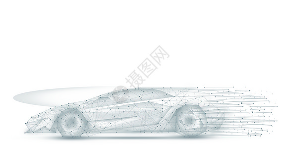 汽车科技线条图片智能汽车科技设计图片