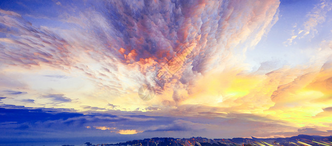 云彩素材网创意云彩风景设计图片