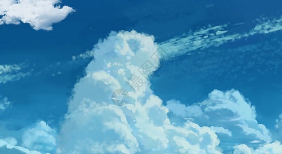 云海蓝天背景图片