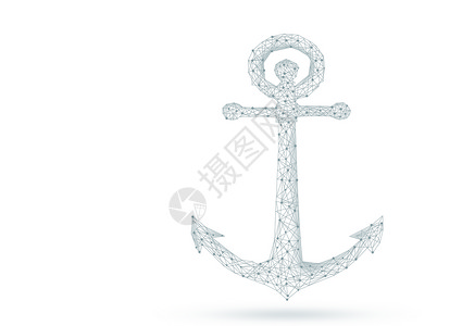 中国航海日海报设计船锚设计图片