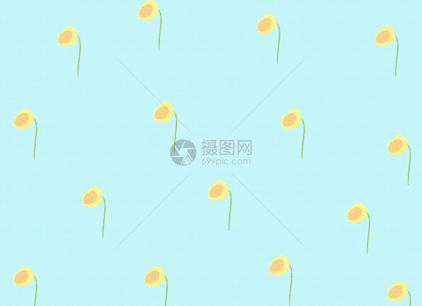 向日葵花卉背景图片