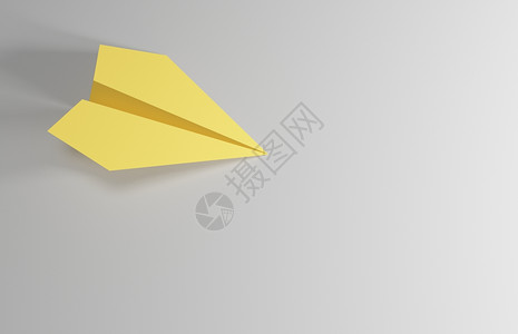 折纸风格对话框纸飞机背景设计图片