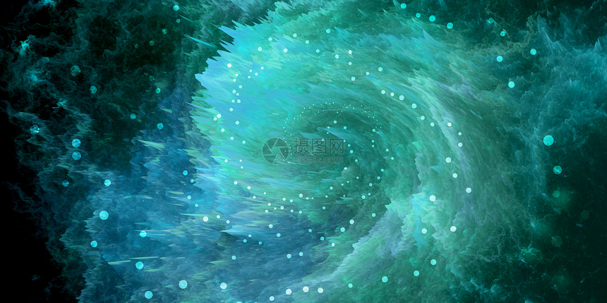 漩涡星空宇宙海洋图片