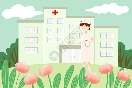 护士节背景图片