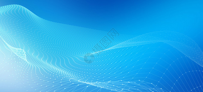 蓝色表白素材科技抽象背景设计图片