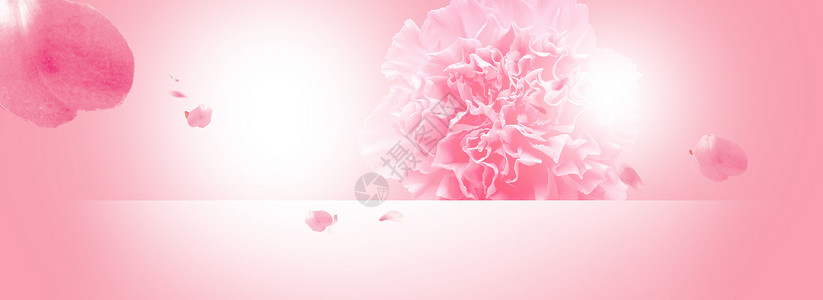 粉色美妆背景背景图片