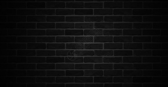 黑色砖墙背景背景图片