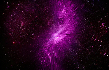 紫色烟花宇宙抽象背景设计图片