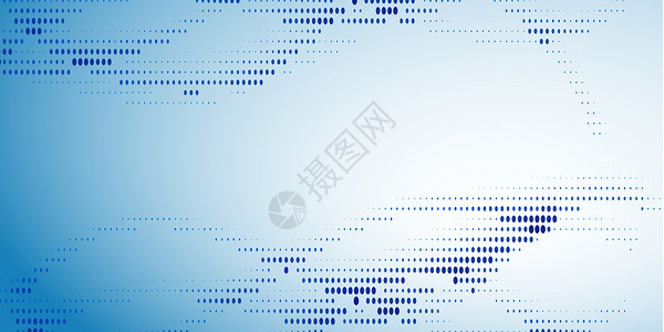 点状背景蓝色科技商业海报背景设计图片