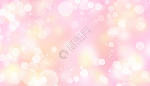 梦幻粉色背景海报素材粉红光圈闪光抽象背景设计图片