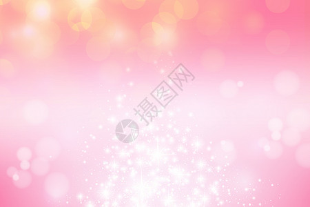 淡粉色光晕光效粉色浪漫背景设计图片