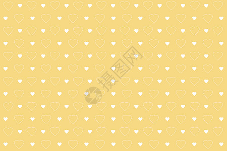 黄色爱心装饰爱心背景图设计图片