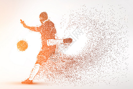 2019篮球世界杯创意足球比赛剪影粒子设计图片