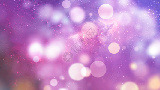 宫廷少女紫色梦幻光斑背景设计图片