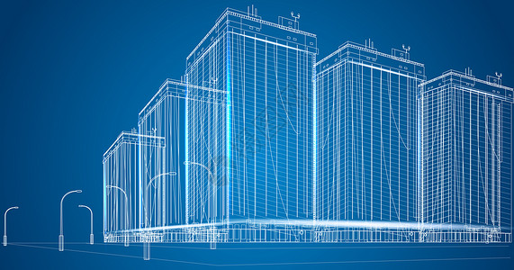 城市楼房科技图片