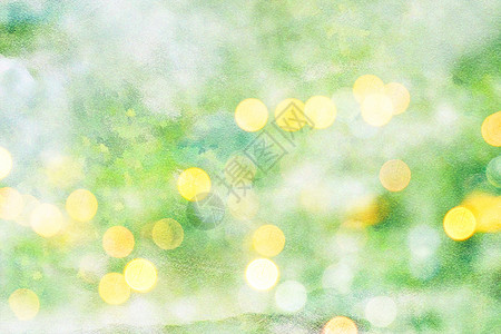 黄绿色花纹光效绿色梦幻背景设计图片