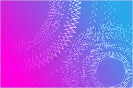 紫色边框底纹动感几何线条设计图片
