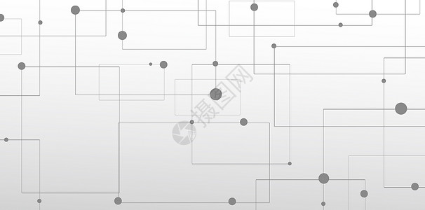 灰色点灰色几何科技背景设计图片