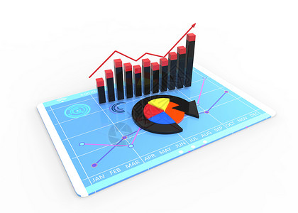 季度财报分析经济发展趋势设计图片