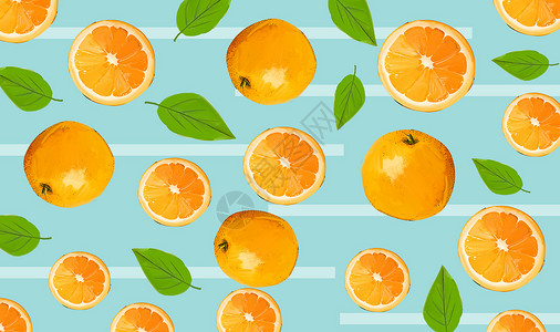 橘子背景素材橘子 背景插画