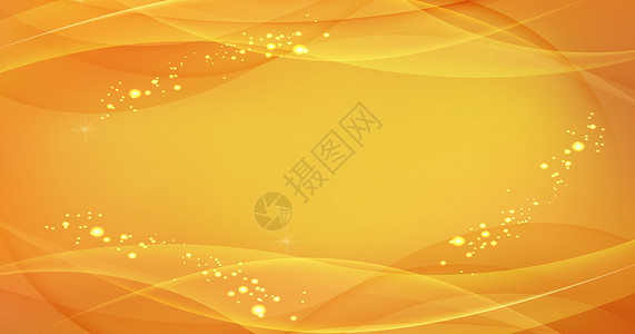 黄色闪耀光芒商务抽象背景设计图片