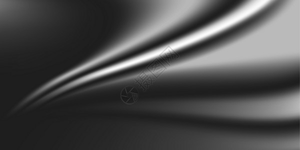 白色窗帘元素科技曲线背景设计图片
