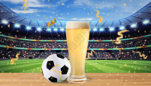 激情啤酒激情世界杯设计图片