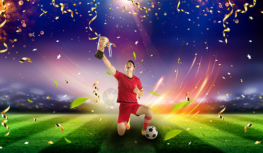 足球冠军奖杯世界杯设计图片