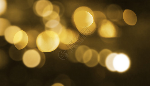 光斑背景黄色炫彩粒子高清图片