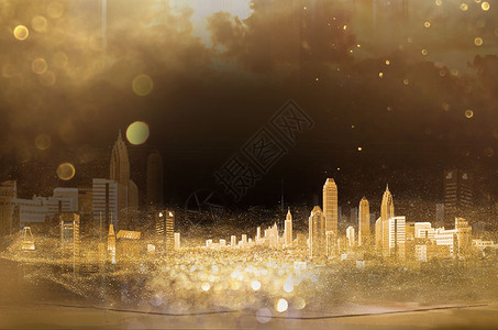 金光城市背景图片