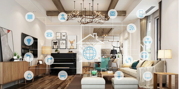 沙发遥控智能生活设计图片