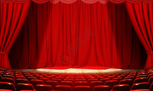 剧院座椅创意舞台场景设计图片