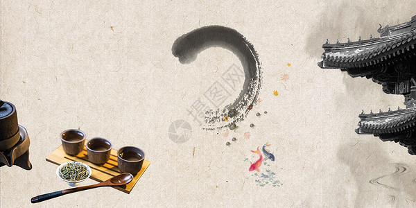 5月春茶节艺术字设计茶文化海报设计图片