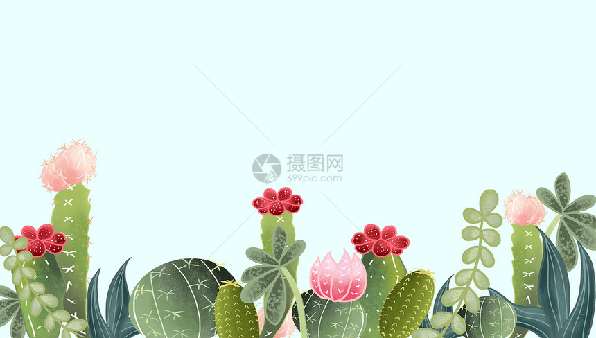 花卉植物背景图片