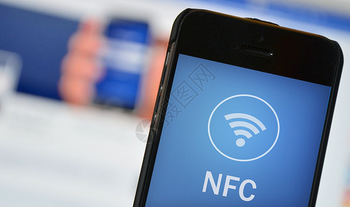 NFC无线wifi创意场景高清图片