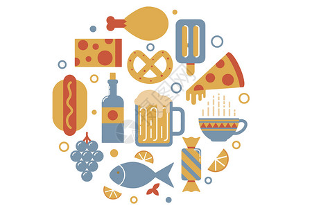 食物素材冰啤酒图标高清图片