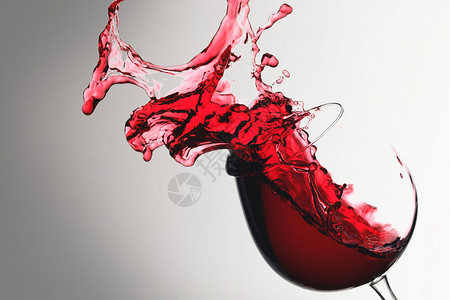 粉红葡萄酒红酒设计图片