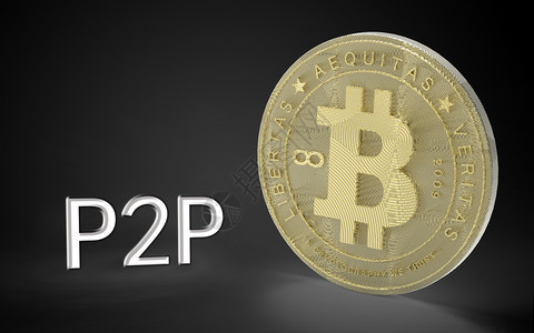 金融字体p2p比特币创意3dm设计图片