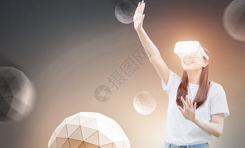 VR虚拟现实科技高清图片素材
