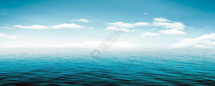 清新海洋背景图片