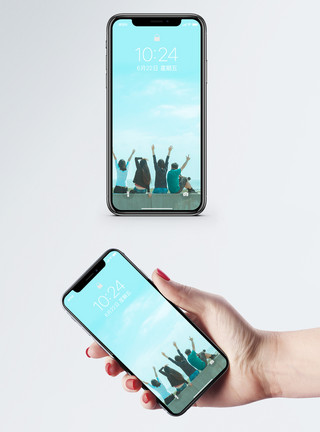 青春毕业季手机壁纸模板
