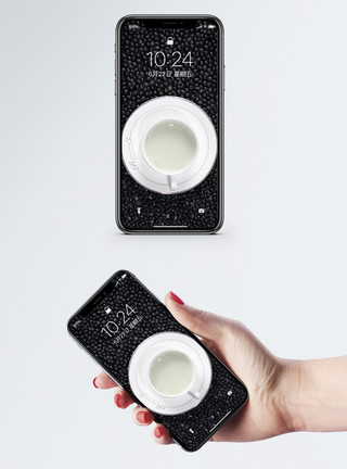 奶茶壁纸豆浆手机壁纸模板