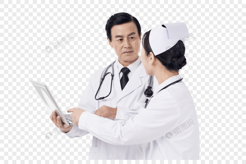 医生护士交流底图图片