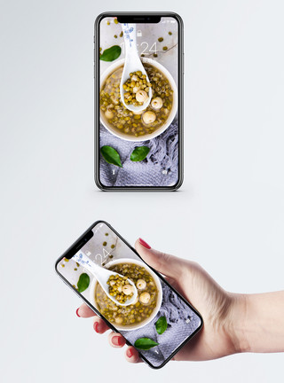 美食促销美食手机壁纸模板