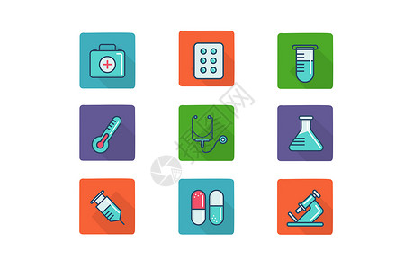 量杯图标医疗类图标插画