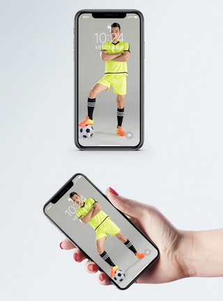 世界杯运动员足球运动手机壁纸模板