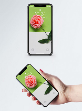 玫瑰手机壁纸模板