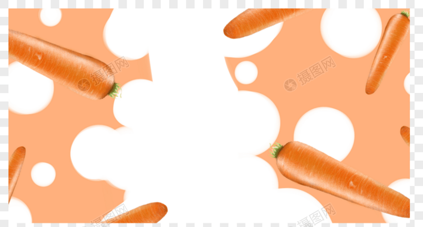 胡萝卜橘色底纹背景图片