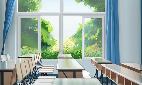 明亮教室背景图片